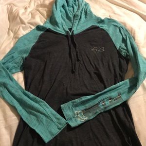 Fox long sleeve with hood